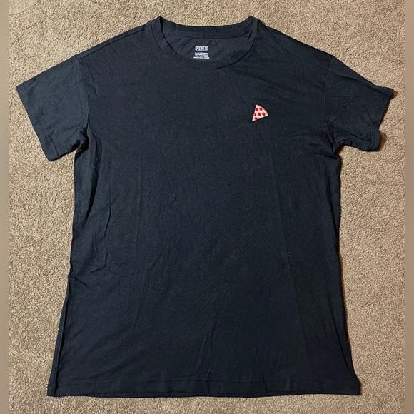 Victoria’s Secret PINK relaxed fit t-shirt with pizza embroidery - Picture 1 of 6